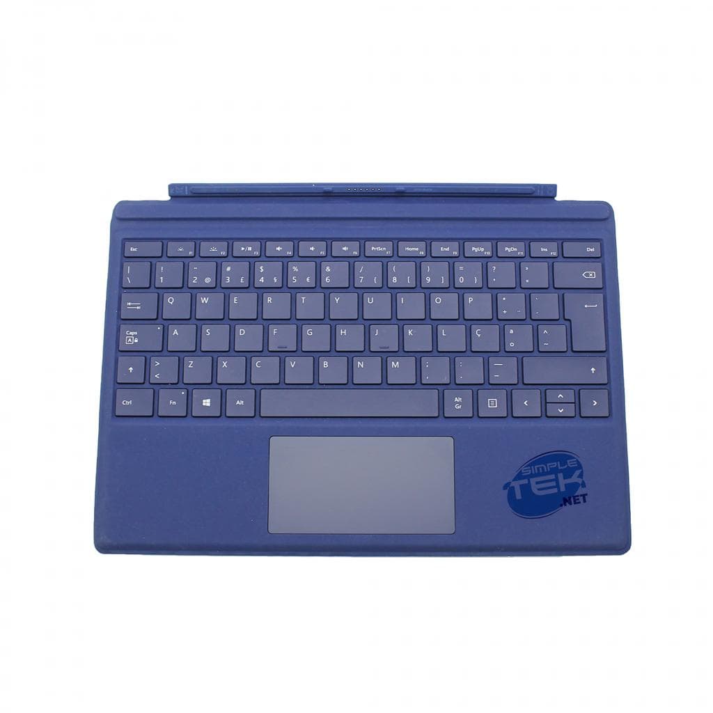 Microsoft Tastatur QWERTY Portugiesisch mit Hintergrundbeleuchtung 12284