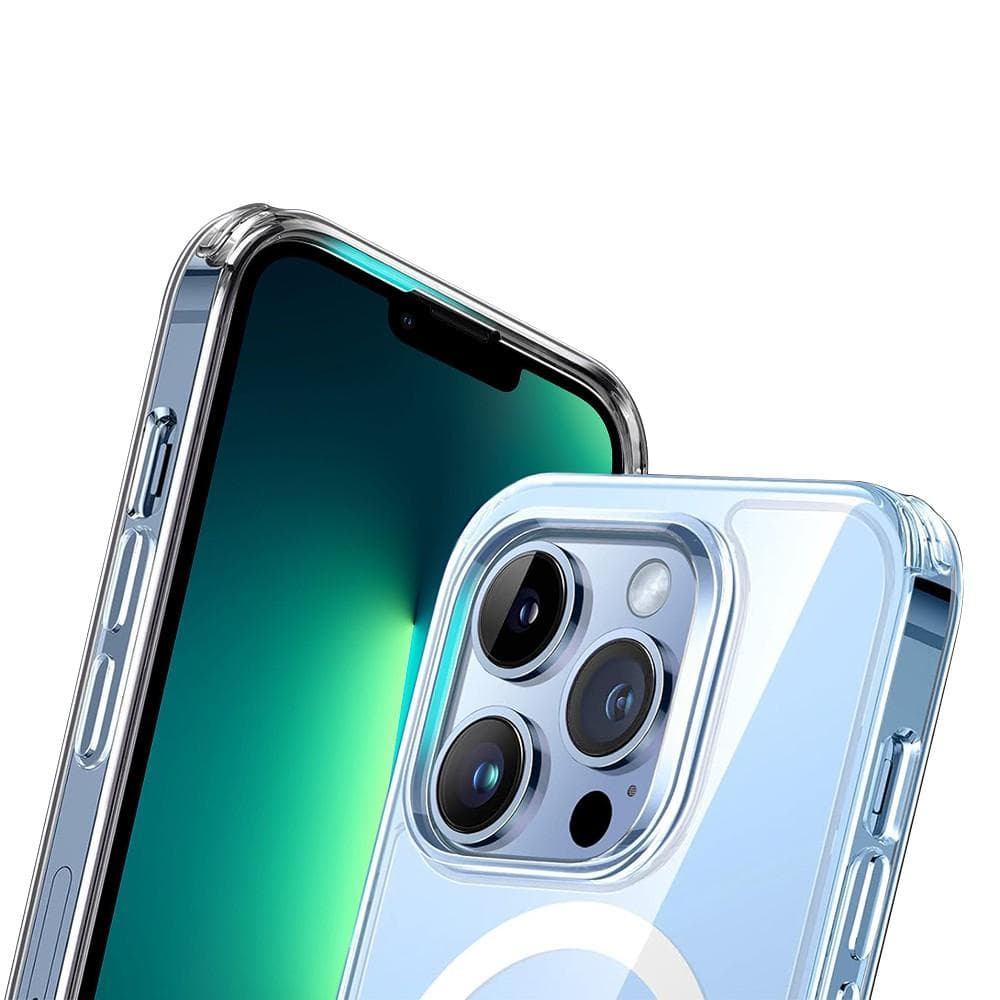 Hülle iPhone 13 Pro Max und 2 schutzfolien - TPU - Transparent