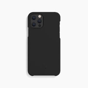 Hülle iPhone 12 Pro Max - Natürliches Material - Schwarz