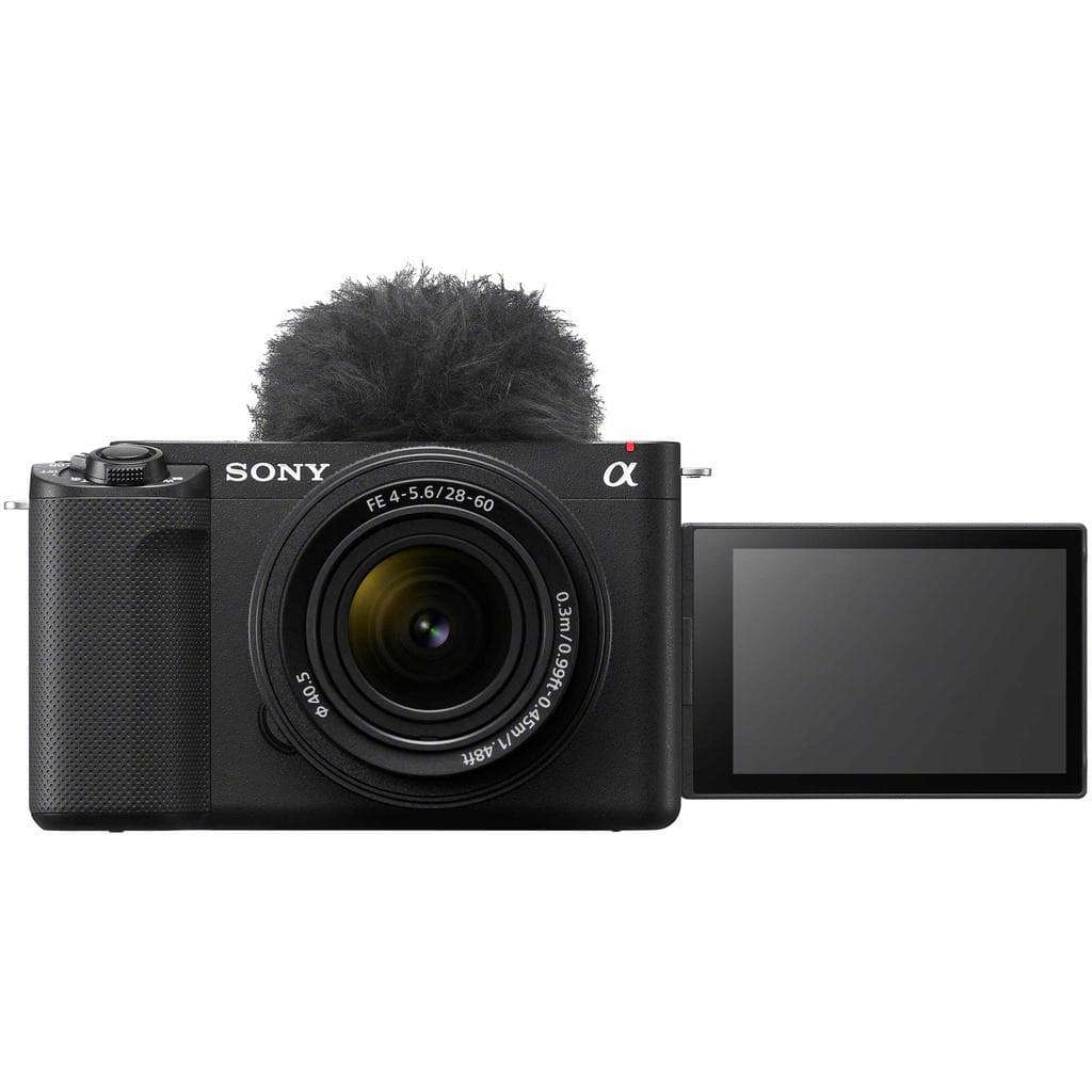 Kompakt Kamera ZV-E1 - Schwarz + Sony FE 28-60mm f/4-5.6 f/4-5.6