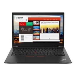 Lenovo ThinkPad T480S 14" Core i7 1.8 GHz - SSD 256 GB - 16GB AZERTY - Französisch