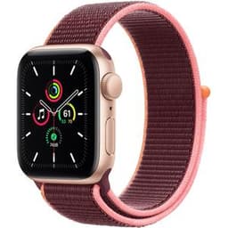 Apple Watch (Series SE) 2020 GPS 40 mm - Aluminium Gold - Sportarmband Rosa