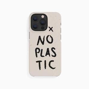 Hülle iPhone 13 Pro - Natürliches Material - Weiß