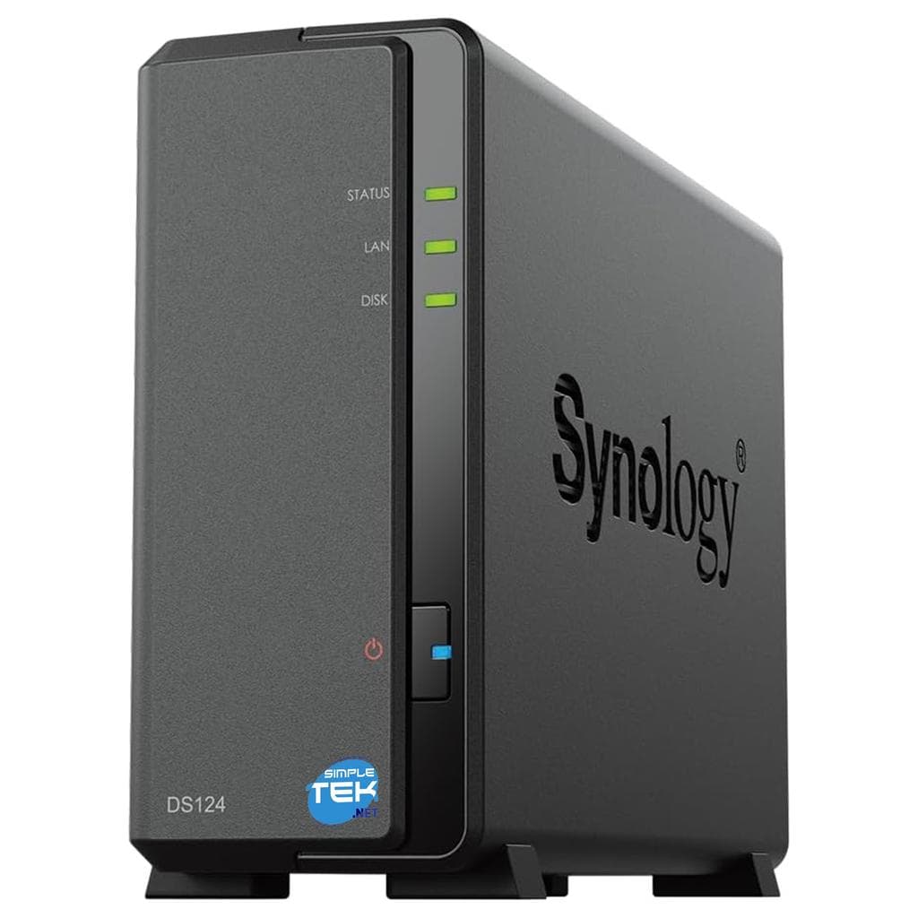 Synology DiskStation DS124 - 0GB - 1 GB RAM Realtek RTD1619B