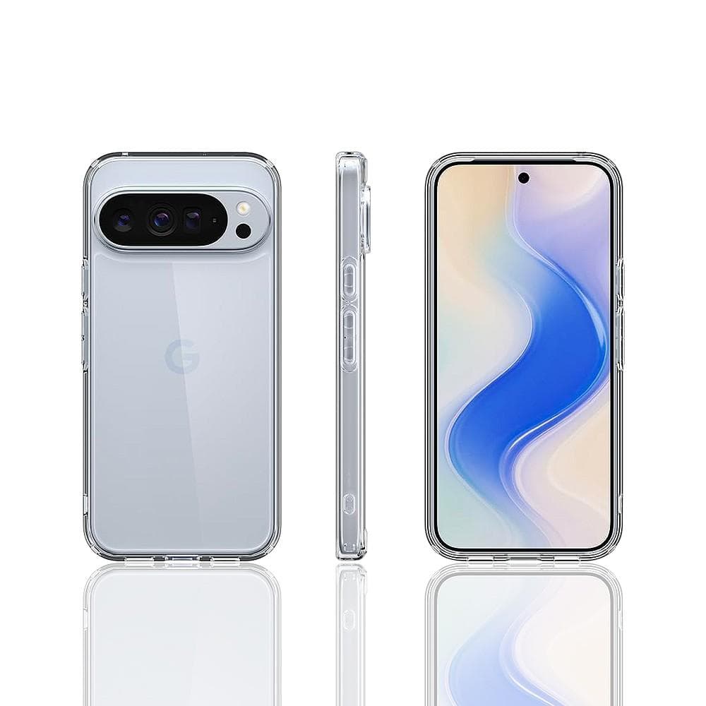 Hülle Pixel 10 Pro XL und 2 schutzfolien - TPU - Transparent