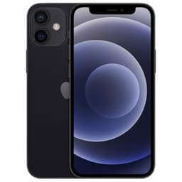 iPhone 12 mini mit brandneuem Akku 64 GB - Schwarz - Ohne Vertrag