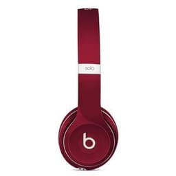 Beats Solo 2 Lux Edition Kopfhörer Noise cancelling mit kabel mit Mikrofon - Rot