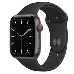 Apple Watch (Series SE) 2020 GPS + Cellular 44 mm - Aluminium Space Grau - Schwarz