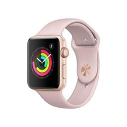 Apple Watch (Series 3) 2017 GPS 42 mm - Aluminium Gold - Sandrosa