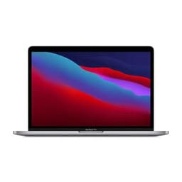 MacBook Pro 13" (2020) - Apple M1 mit 8‑Core CPU und 8-core GPU - 8GB RAM - SSD 1000GB - QWERTY - Dänisch