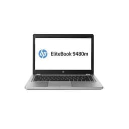 HP EliteBook Folio 9480M 14" Core i7 2.1 GHz - SSD 256 GB - 8GB QWERTY - Englisch