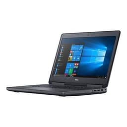 Dell Precision 7520 15" Core i7 2.9 GHz - SSD 512 GB - 16GB AZERTY - Französisch