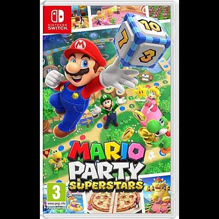 Switch 32GB - Grau + Mario Party Superstars