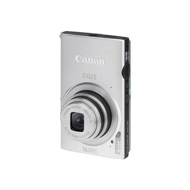 Kompakt Kamera IXUS 240 HS - Silber + Canon Canon Zoom Lens 5x 24-120mm f/2.7-5.9 f/2.7-5.9