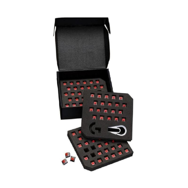 Logitech Tastatur QWERTY QWERTY - Englisch (US) GX Red Linear