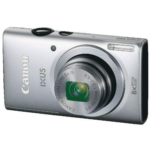 Kompakt Kamera Ixus 140 - Grau + Canon Zoom Lens 8X IS 28-224mm f/3.2-6.9 f/3.2-6.9