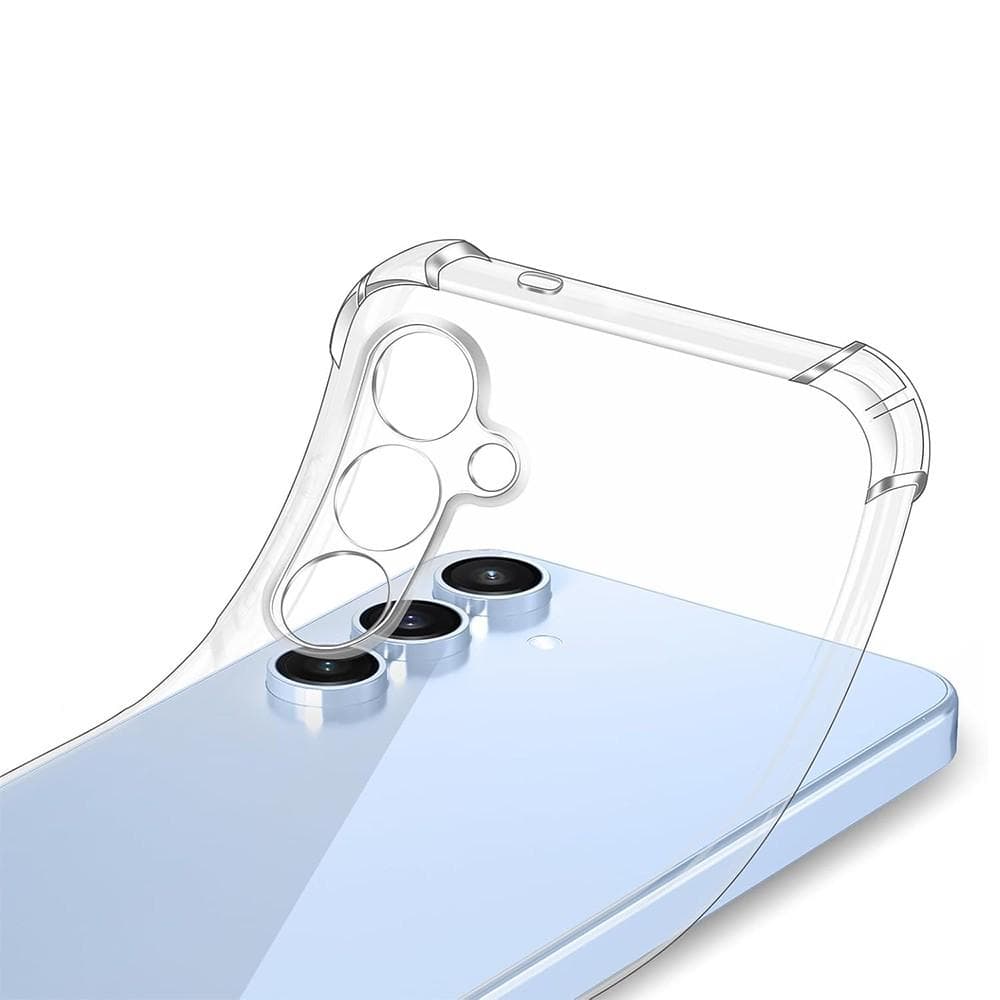 Hülle Galaxy S25 und 2 schutzfolien - TPU - Transparent