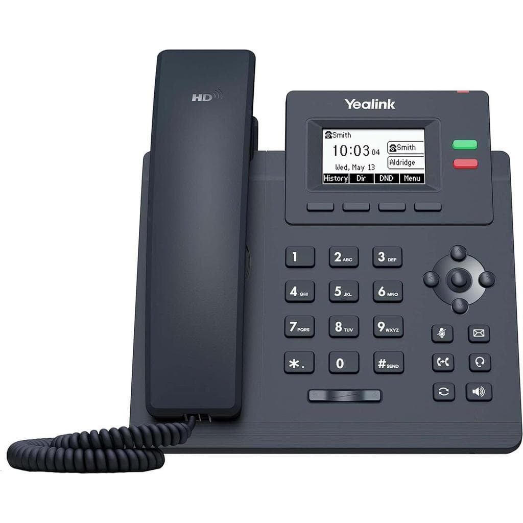 Yealink T3 Series Professional IP PoE Telephone - 2 VoIP accounts Festnetztelefon