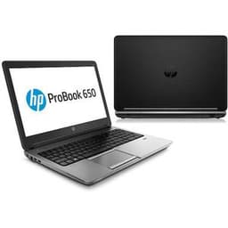 HP ProBook 650 G1 15" Core i5 2.6 GHz - SSD 256 GB RAM 8 GB AZERTY - Französisch