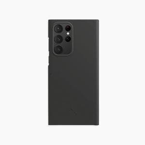 Hülle Galaxy S22 Ultra - Natürliches Material - Schwarz