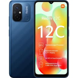Xiaomi Redmi 12C 64GB - Blau - Ohne Vertrag