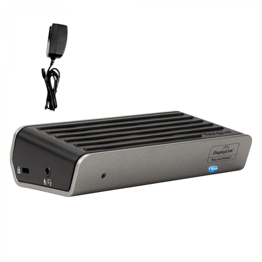 Targus Universal USB-A Dual Video Docking Station - With power supply Docking-Station