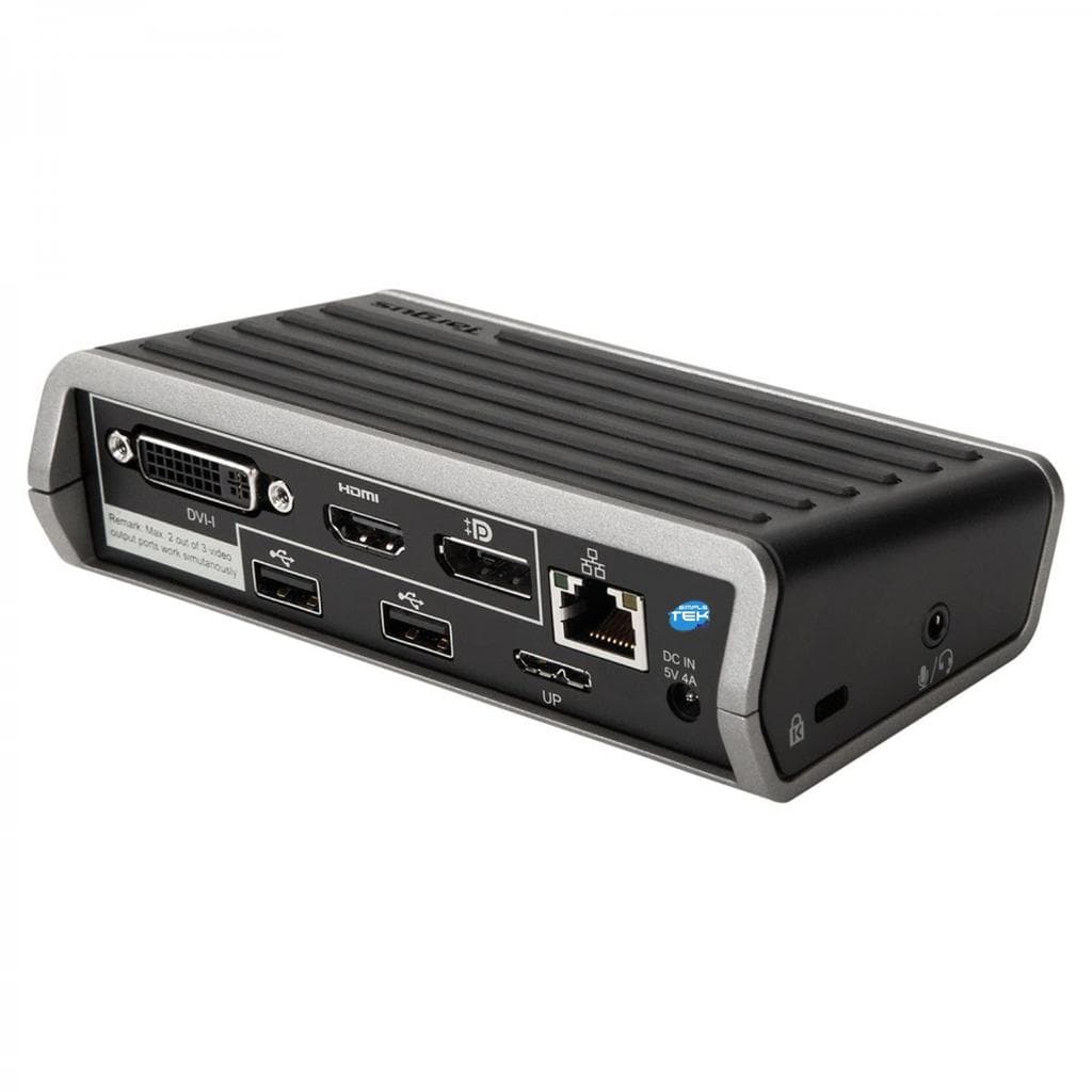 Targus Universal USB-A Dual Video Docking Station - With power supply Docking-Station