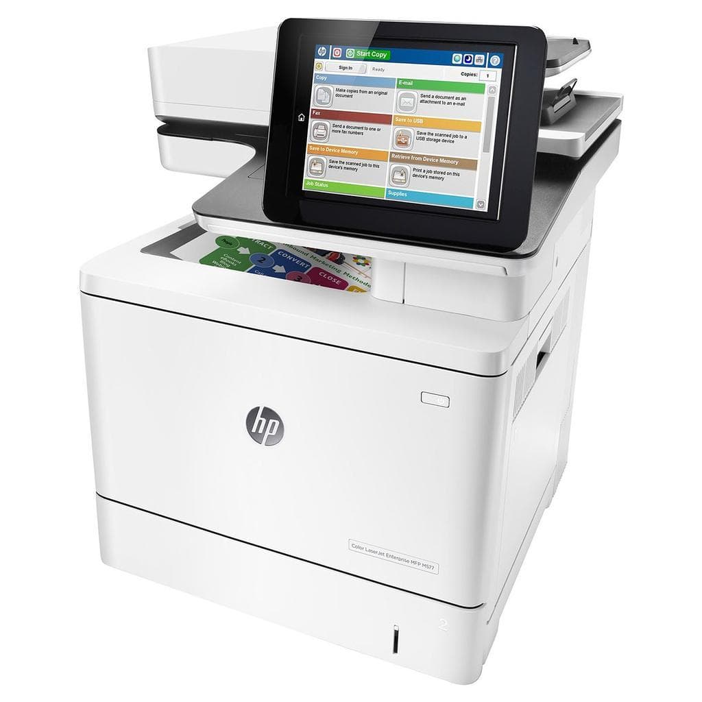 HP Laserjet Enterprise Flow MFP M577DN Laserdrucker Farbe