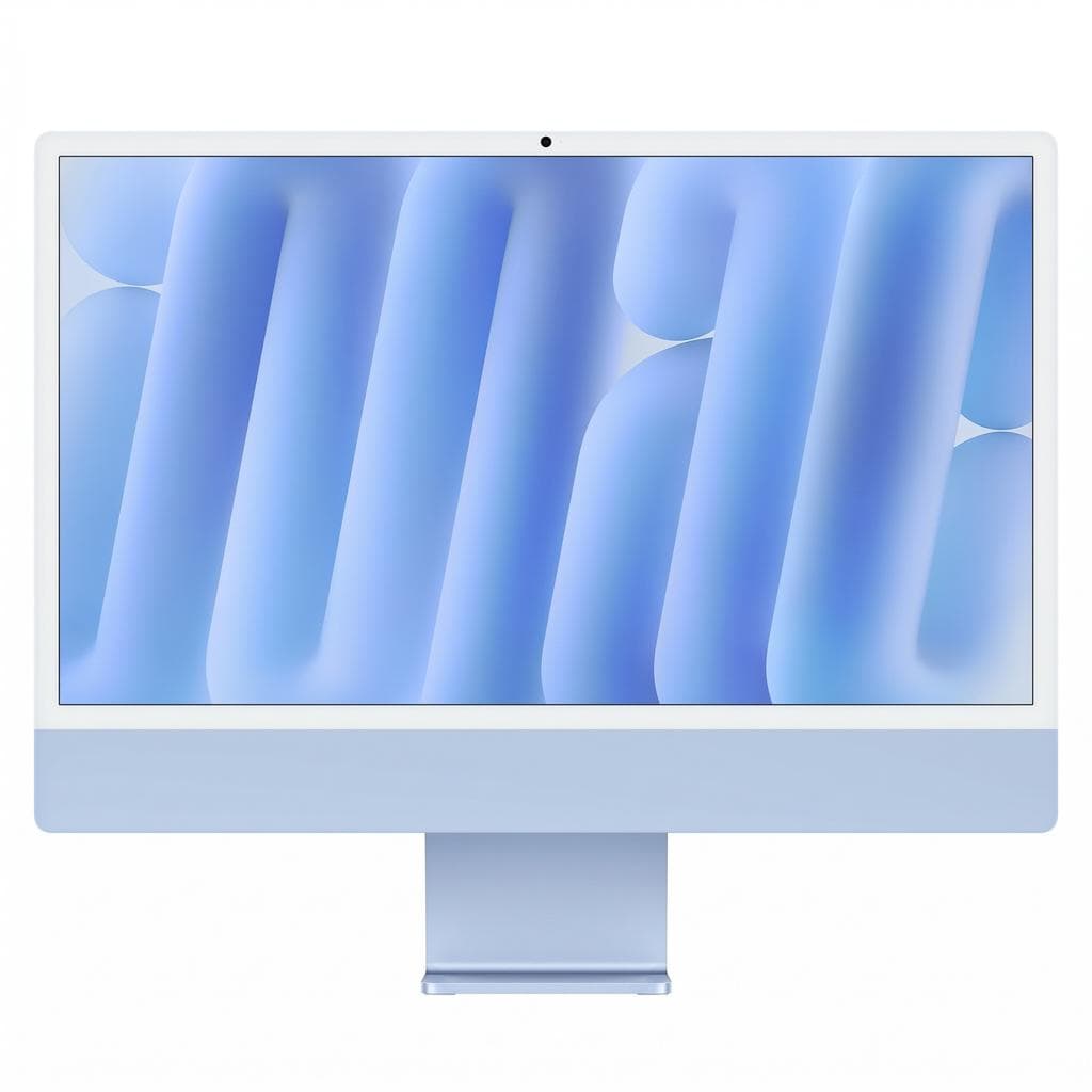 iMac 24" (2024) Apple M4 mit 8‐Core CPU 8-core GPU - 256 GB SSD - 16 GB AZERTY - Französisch Standardglas