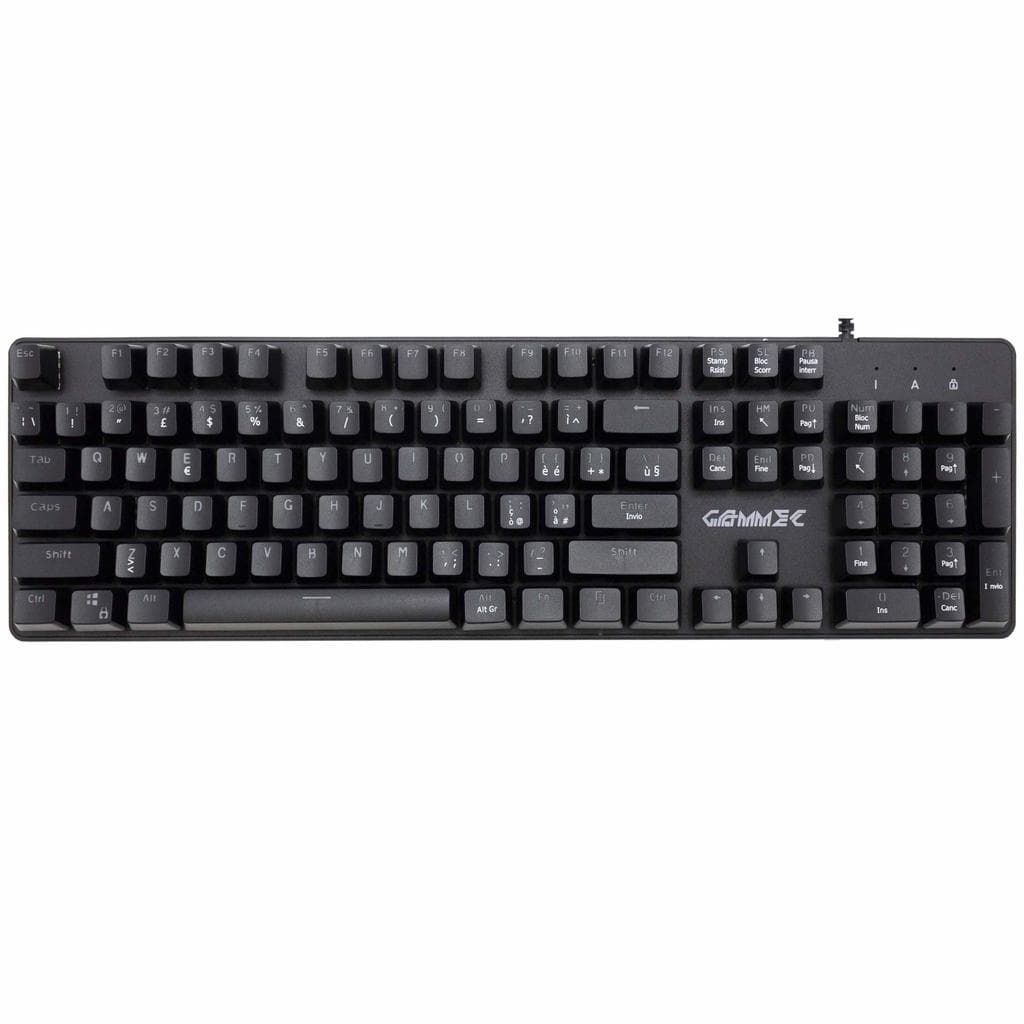 Cortek Tastatur QWERTY Italienisch mit Hintergrundbeleuchtung VEGA