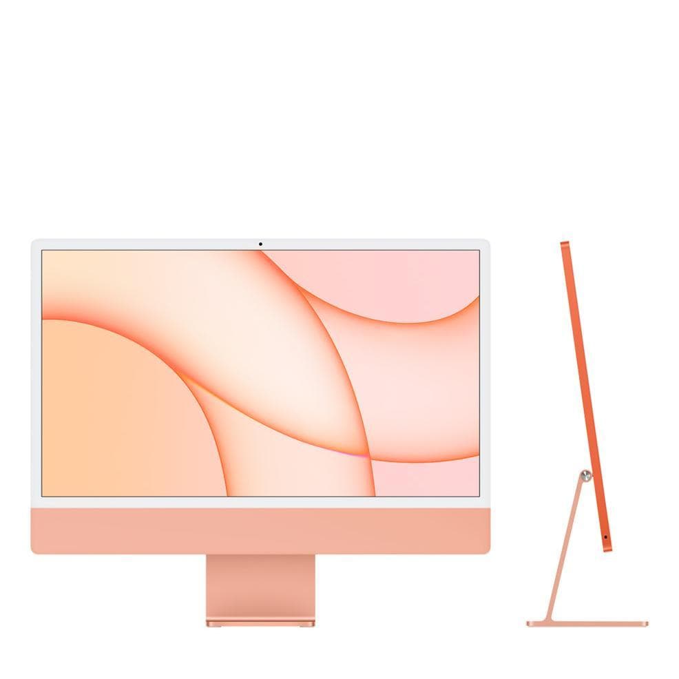 iMac 24" (2021) Apple M1 mit 8‐Core CPU 8-core GPU - 512 GB SSD - 16 GB QWERTZ - Deutsch Standardglas