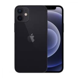 Bundle iPhone 12 + Apple-Hülle (Schwarz) - 256GB - Schwarz - Ohne Vertrag