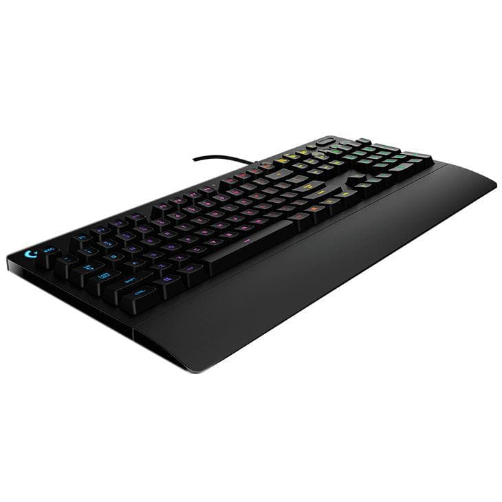 Logitech Tastatur AZERTY Französisch mit Hintergrundbeleuchtung G213 Prodigy