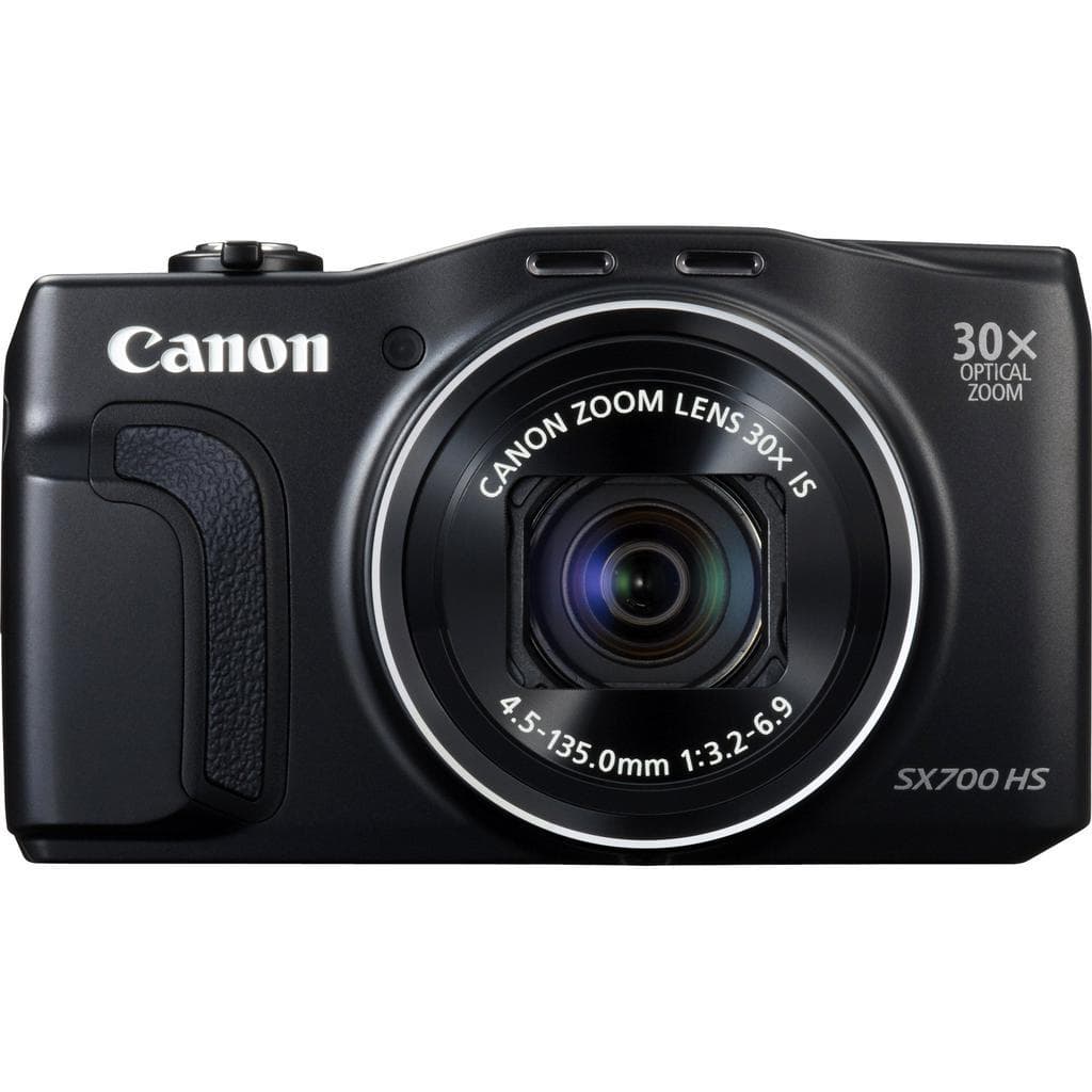 Kompakt Kamera PowerShot SX700 HS - Schwarz + Canon Zoom Lens 30X IS 25-750mm f/3.2-6.9 f/3.2-6.9