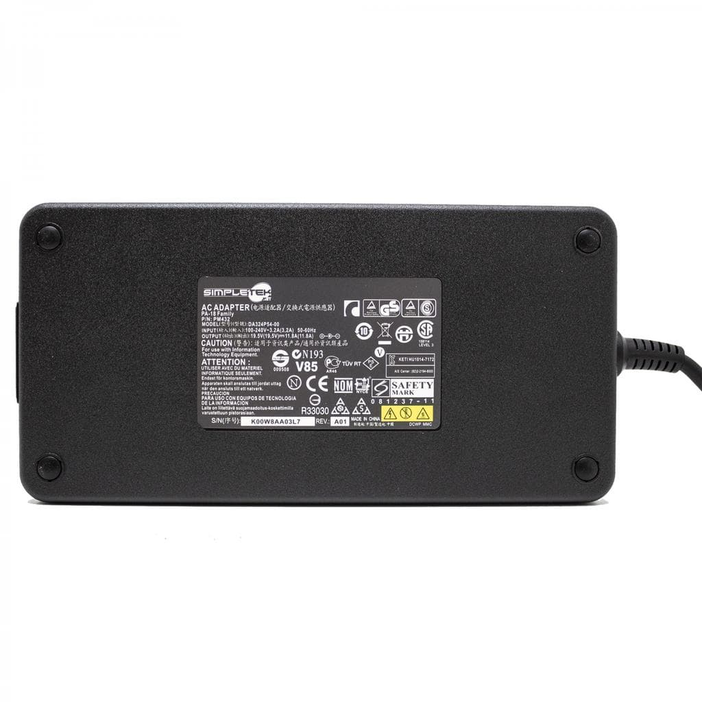 Simpletek Power Charger 230W 19.5V 11.8A 7.4 x 5.0 MM Kabel