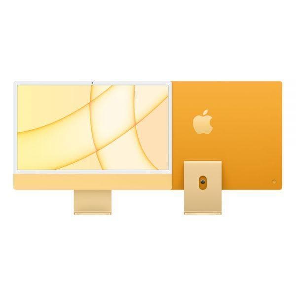 iMac 24" (2021) Apple M1 mit 8‐Core CPU 8-core GPU - 256 GB SSD - 8 GB QWERTY - Englisch Standardglas