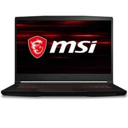 MSI GF63 10SC-005FR Thin 15" Core i5 2.5 GHz - SSD 512 GB - 16GB - NVIDIA GeForce GTX 1650 AZERTY - Französisch