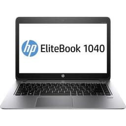 HP EliteBook Folio 1040 G1 14" Core i7 2.1 GHz - SSD 256 GB - 4GB QWERTY - Englisch