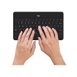Logitech Tastatur QWERTY Italienisches QWERTY-Layout Wireless Keys To Go