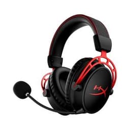 Hyperx Cloud Alpha Wireless Kopfhörer Noise cancelling gaming wireless mit Mikrofon - Schwarz/Rot