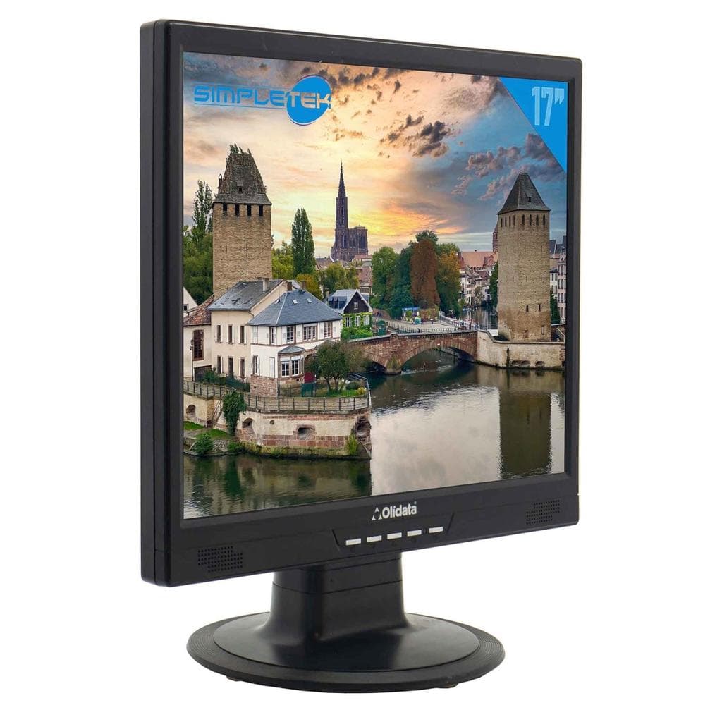 Bildschirm 17" LCD SXGA Olidata MR17F06N - built-in speakers - with stand