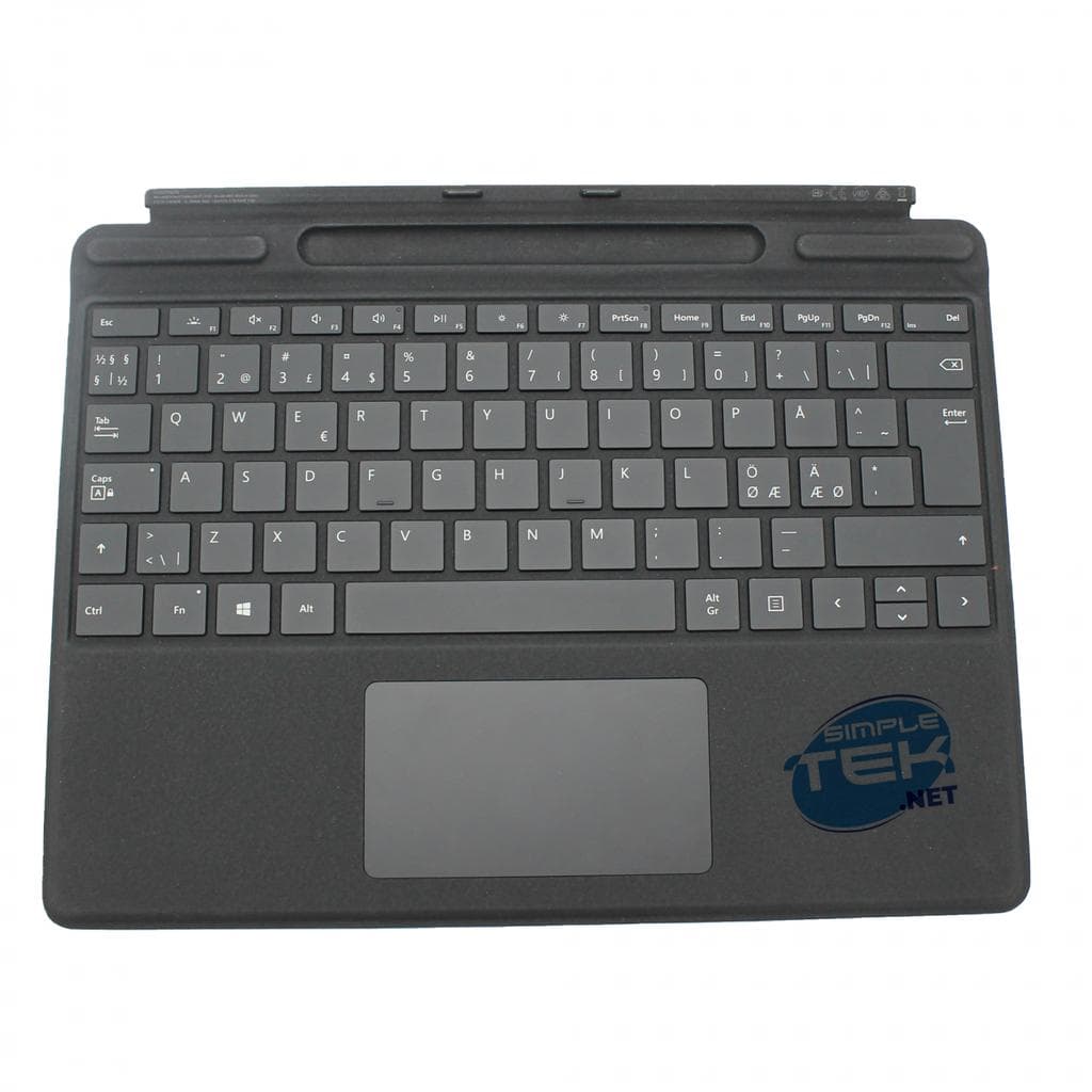 Microsoft Tastatur QWERTY Norwegisch mit Hintergrundbeleuchtung 11680