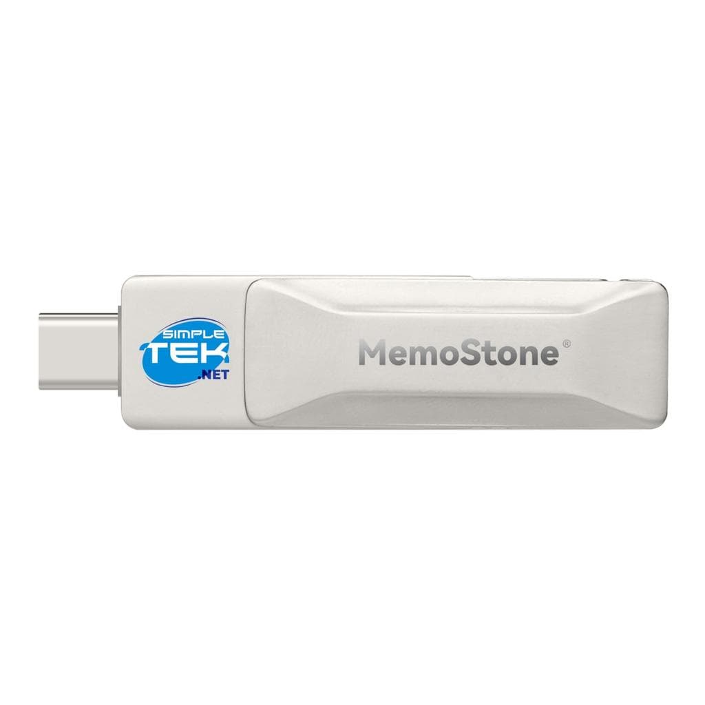 Kingspec MemoStone US1 SSD Pen Drive, 540MB/s Read - 430MB/s Write Externe Festplatte - SSD 1000 GB USB-A / USB-C