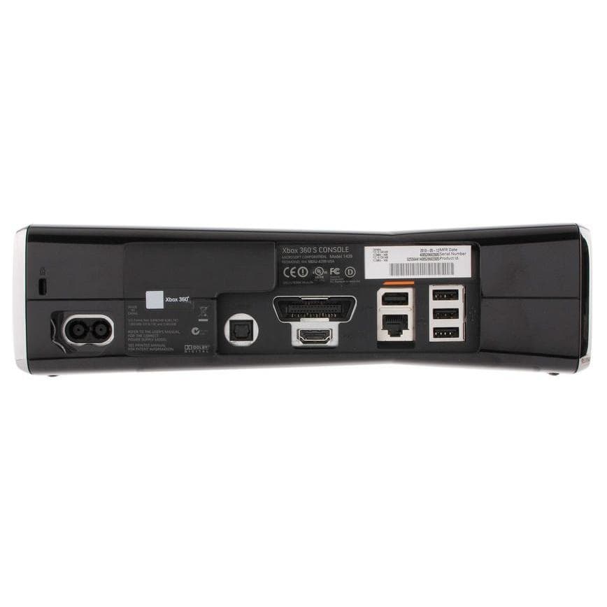 Microsoft Xbox 360 Slim - Schwarz