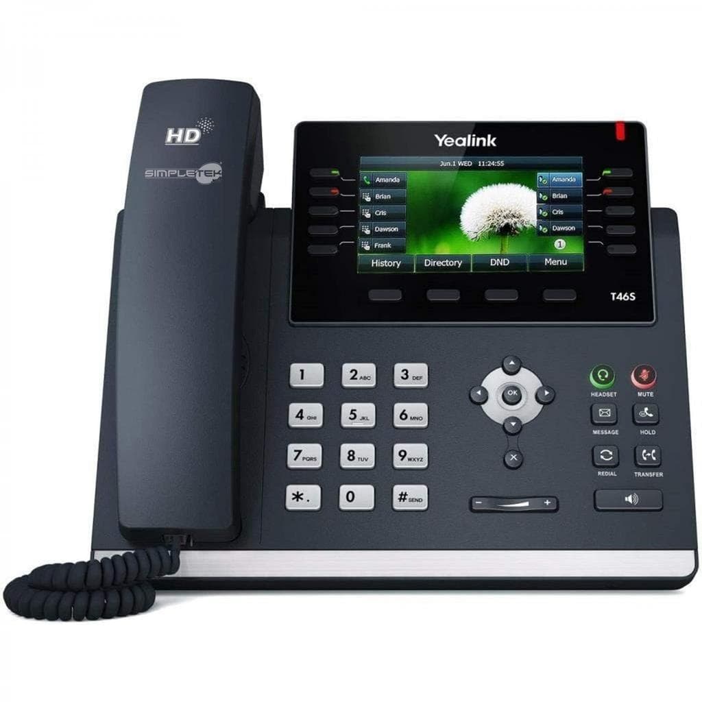 Yealink SIP-T46S VoIP Festnetztelefon