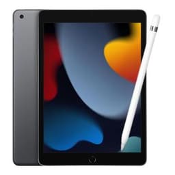 Bundle iPad 10.2 (2021) 9. Generation + Apple Pencil - 64GB - Space Grau - Kein Sim-Slot