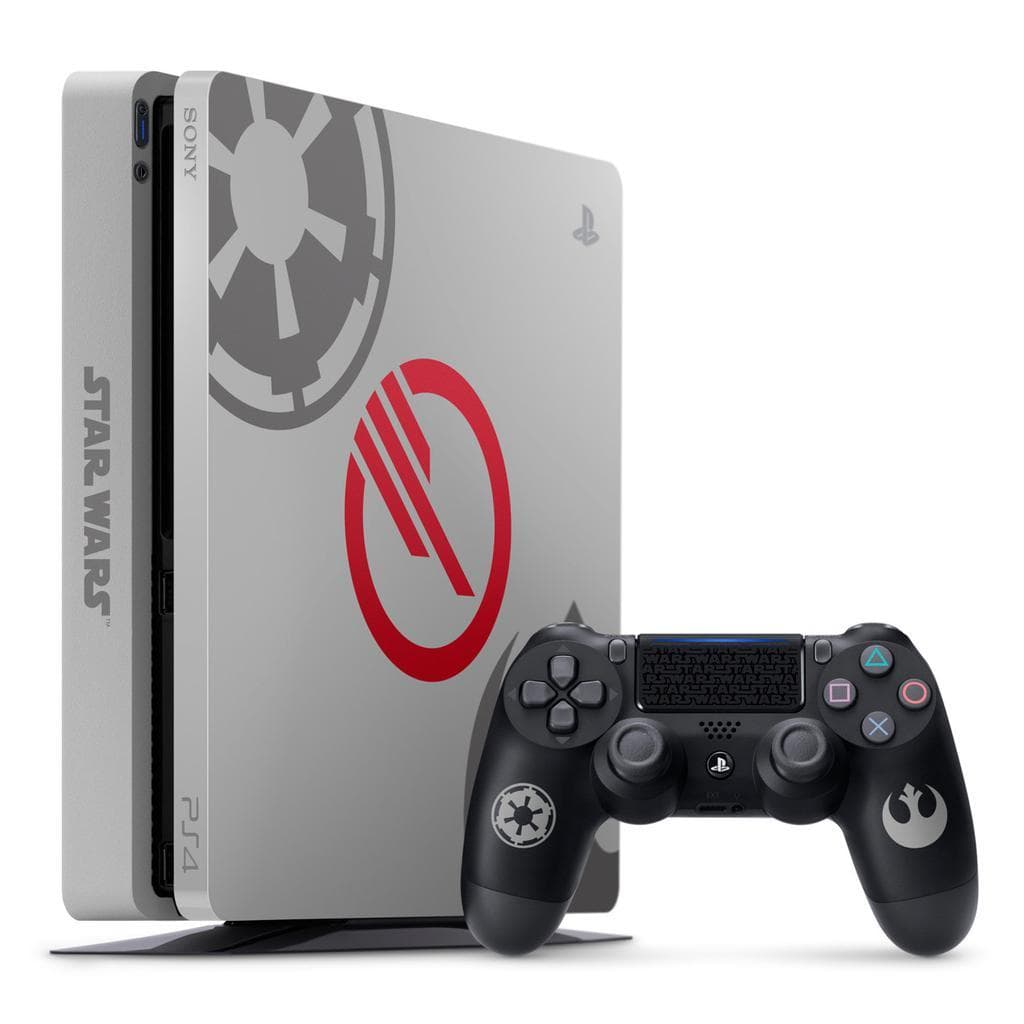 PlayStation 4 Slim 1000GB - Grau - Limited Edition Star Wars Battlefront II + Star Wars Battlefront II