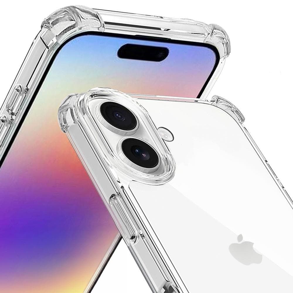 Hülle iPhone 17 und 2 schutzfolien - TPU - Transparent