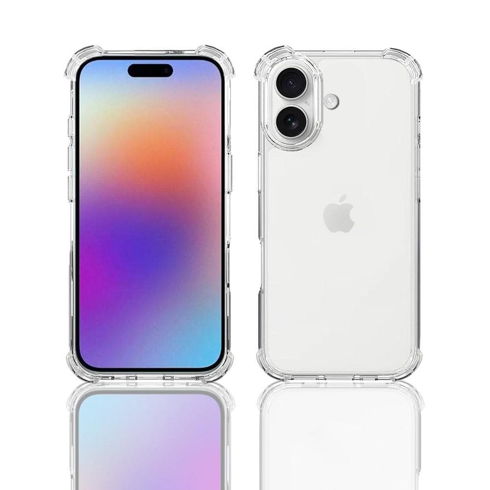 Hülle iPhone 17 und 2 schutzfolien - TPU - Transparent