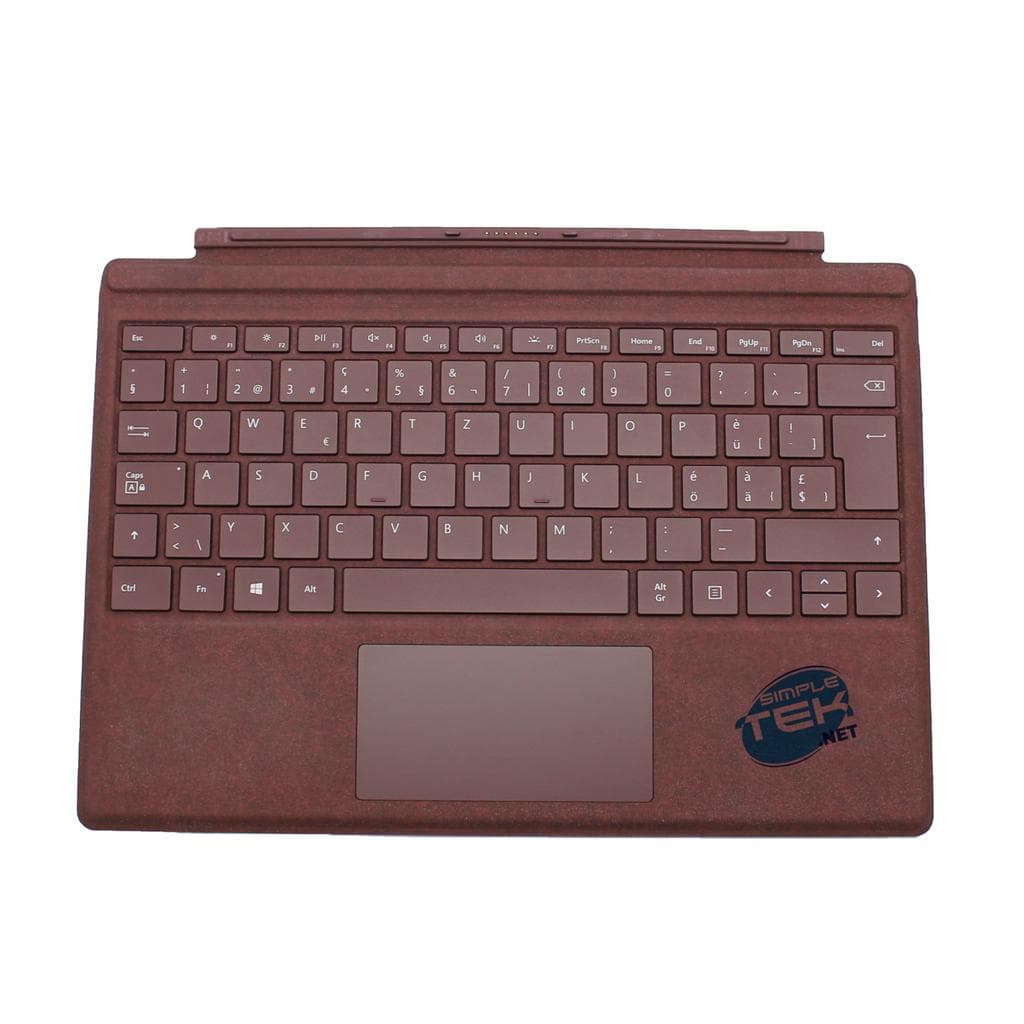 Microsoft Tastatur QWERTZ Schweizerisch mit Hintergrundbeleuchtung 12262
